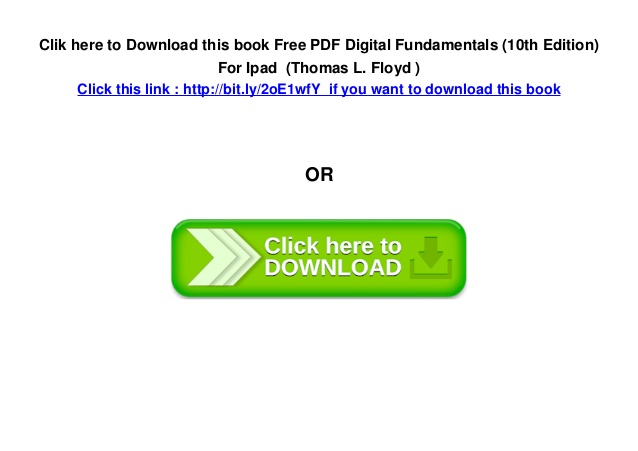 digital fundamentals by floyd 11th edition pdf download